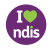 I love NDIS Logo